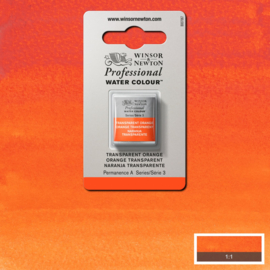 Winsor & Newton Pro Water Colour ½ nap Transparent Orange  S.3