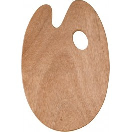 Houten Palet 27x41 cm ovaal