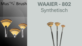 MusBrush 802 serie Waaier synthetisch p/st. (prijs vanaf)