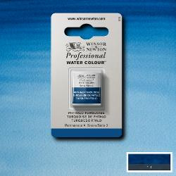 W&N Pro Water Colour ½ nap Phtalo Turquoise S.2