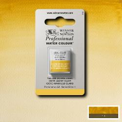 W&N Pro Water Colour ½ nap Yellow Ochre Light S.1