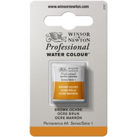 W&N Pro Water Colour ½ nap Brown Ochre S.1