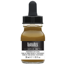 Liquitex Acrylic ink TRANSPARENT RAW SIENNA 30ml.