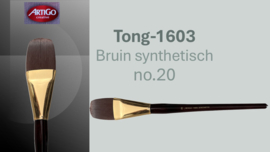 Penseel Artigo 1603 Synthetic nr. 20 kattentong  p/st.