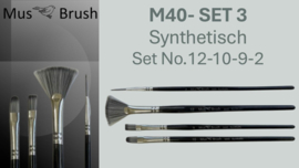 MusBrush  M-40 -SET 3– Effect & Structuur Set (4-delig)