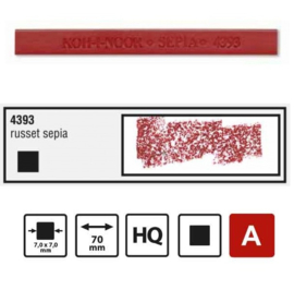 Koh-I-Noor Russet sepia blok 4393 -ds. 18 stuks