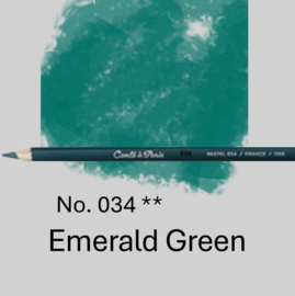 Conté à Paris Pastelpotlood  Emerald green 034