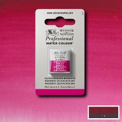 W&N Pro Water Colour ½ nap Quinacridone Magenta S.3