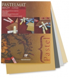 Clairefontaine Pastelmat 24x30 in 4 tinten licht