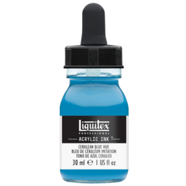 Liquitex Acrylic ink CERULEAN BLUE HUE 30ml.