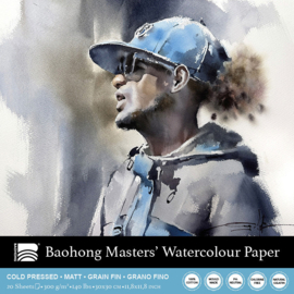 Baohong Masters watercolour blok 30 x 30 cm