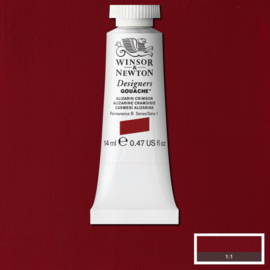 W&N Designers Gouache Alizarin Crimson 004-serie 1