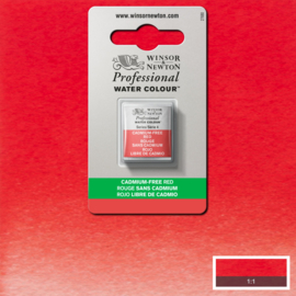 Winsor & Newton Pro Water Colour ½ nap Cadmium FREE Red  S.4