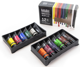 Liquitex Basics Acrylverf set 12 x 22 ml