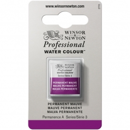 W&N Pro Water Colour ½ nap Permanent Mauve S.3