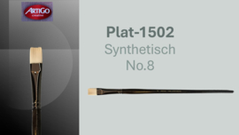 Artigo 1502  Synthetic plat- lange steel No.8 p/st