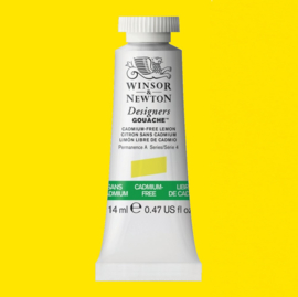 W&N Designers Gouache Cadmium FREE Lemon 898-serie 4