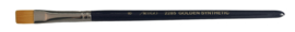 Artigo 2285 Synthetic plat zwarte korte steel No. 8  p/st