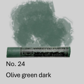 Koh-I-Noor Extra soft pastel No. 24 Olive Green Dark