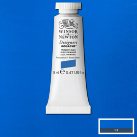 W&N Designers Gouache Primary Bleu 523-serie 1