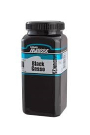Derivan Mattise - 500ml Black Gesso