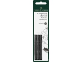 Faber Castell Compressed Charcoal  medium
