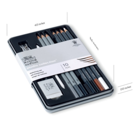 Winsor & Newton Schetspotloden set 10 delig