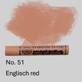 Koh-I-Noor Extra soft pastel No. 51 English Red