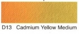 D13- Cadmium yellow medium (OH watercolour 6ml tube)