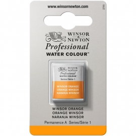 W&N Pro Water Colour ½ nap Winsor Orange S.1