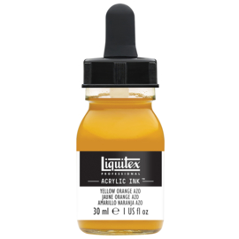 Liquitex Acrylic ink YELLOW ORANGE AZO 30ml.