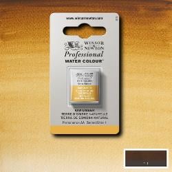 W&N Pro Water Colour ½ nap Raw Umbrer S.1