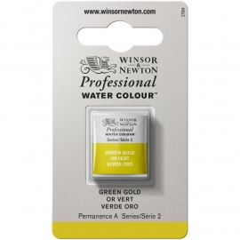 W&N Pro Water Colour ½ nap Green Gold S.2