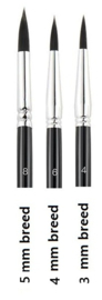 MusBrush Penseelset  M20~Set No.3 ( 3 -delig)