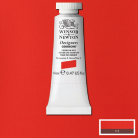 W&N Designers Gouache Cadmium Red 094-serie 4