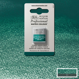 Winsor & Newton Pro Water Colour ½ nap Cobalt Green Deep  S.3