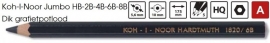 Koh-I-Noor Jumbo blackstar grafiet p/st