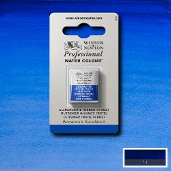 W&N Pro Water Colour ½ nap Ultramarine (green shade ) S.2