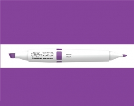 W&N Pigment marker Mauve - 398