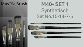 MusBrush  M-40-SET 1 – XL & Grote Basis Set (4-delig)