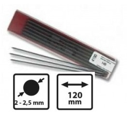 Vulling voor vulpotlood 2 mm 12 stuks 7 B