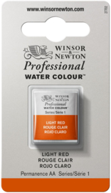 W&N Pro Water Colour ½ nap Light Red S.1