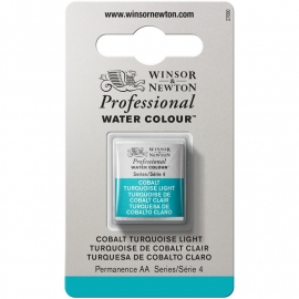 W&N Pro Water Colour ½ nap Cobalt Turquoise Light S.4