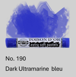Koh-I-Noor Extra soft pastel No. 190 Dark Ultramarine bleu