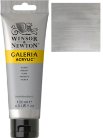 Galeria Acrylic Silver 120 ml - no.617