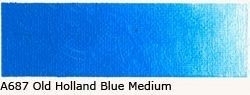 A-687 O. H. Blue Medium Acrylverf 60 ml