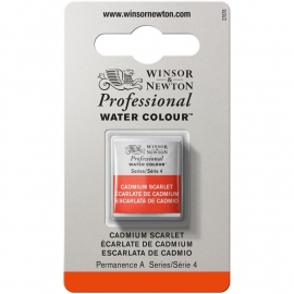 W&N Pro Water Colour ½ nap Cadmium  Scarlet S.4