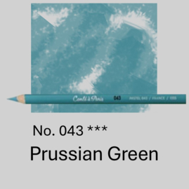 Conté à Paris Pastelpotlood Prussian green 043