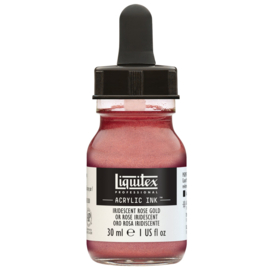 Liquitex Acrylic ink IRIDESCENT ROSE GOLD 30ml.