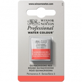 W&N Pro Water Colour ½ nap Quinacridone Red S.3